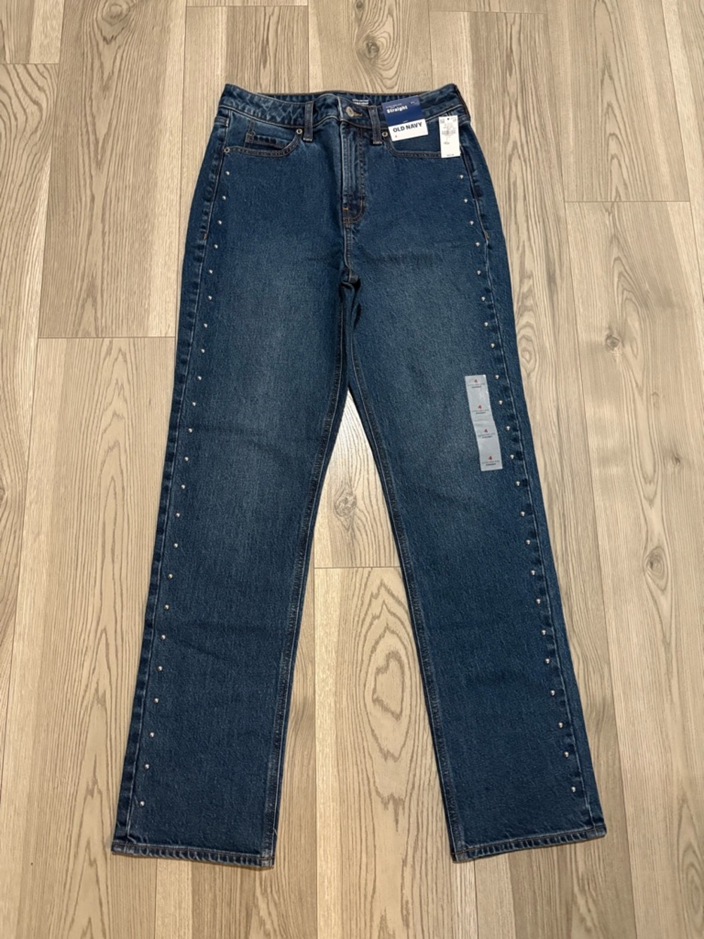 Old Navy High Waisted Studded Jeans NWT Size 4